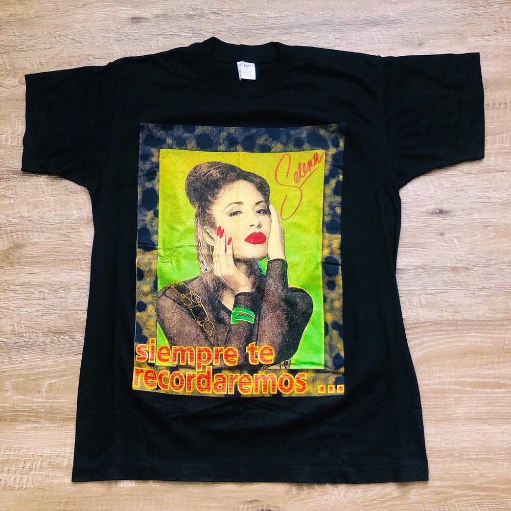 Vintage 90s Selena Quintanilla Amor Prohibido Single-Stitched T-shirt